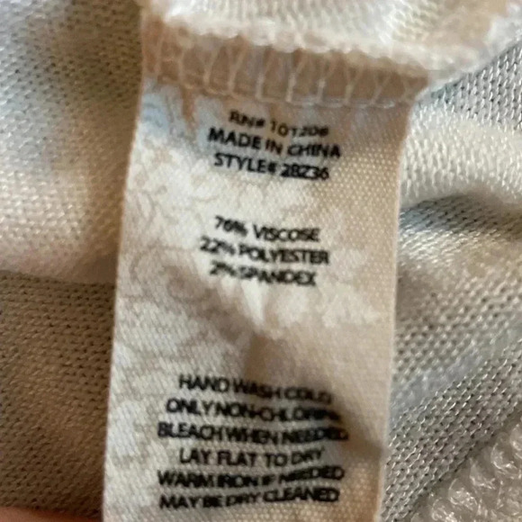 Soft Surroundings | Cream Long Sleeve Sweater - Picture 6 of 6